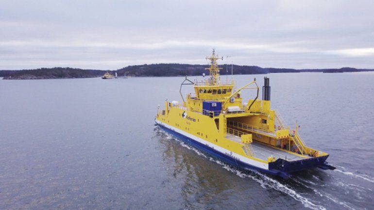 Rolls-Royce presentó en Finlandia su primer ferry autónomo