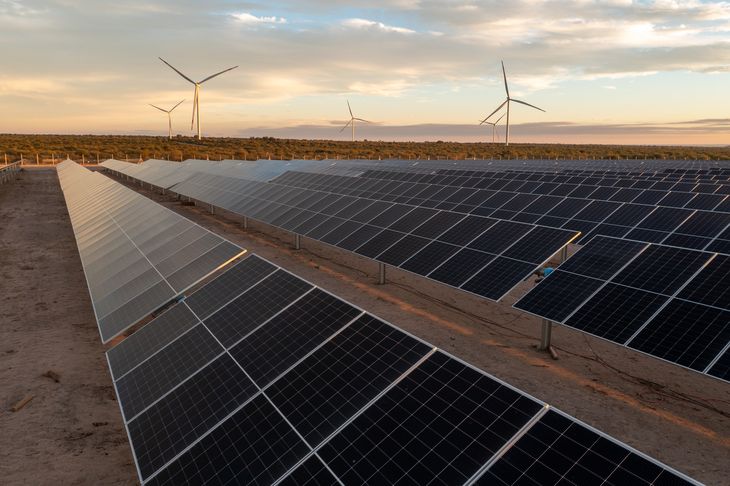 En el parque San Luis Norte se instalaron 35.000 paneles solares. En el parque San Luis Norte se instalaron 35.000 paneles solares.