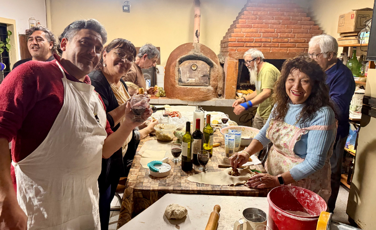 El fervor por la fiesta patria chilena en Neuquén.