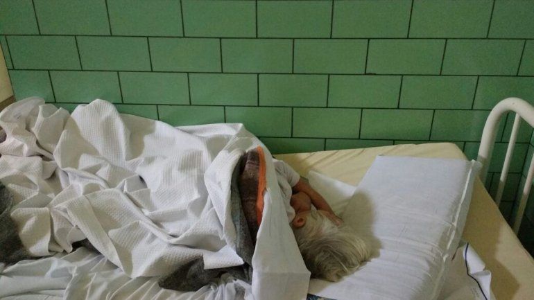Mimí tiene 73 años y su salud es frágil. Hasta 1978 estaba en un psiquiátrico de La Plata y la llevaron a Pergamino