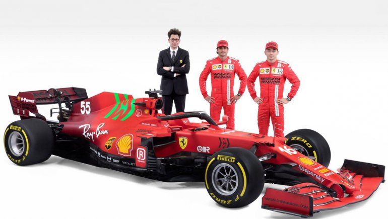 Ferrari correrá con la SF21 la temporada 2021 de la Fórmula 1