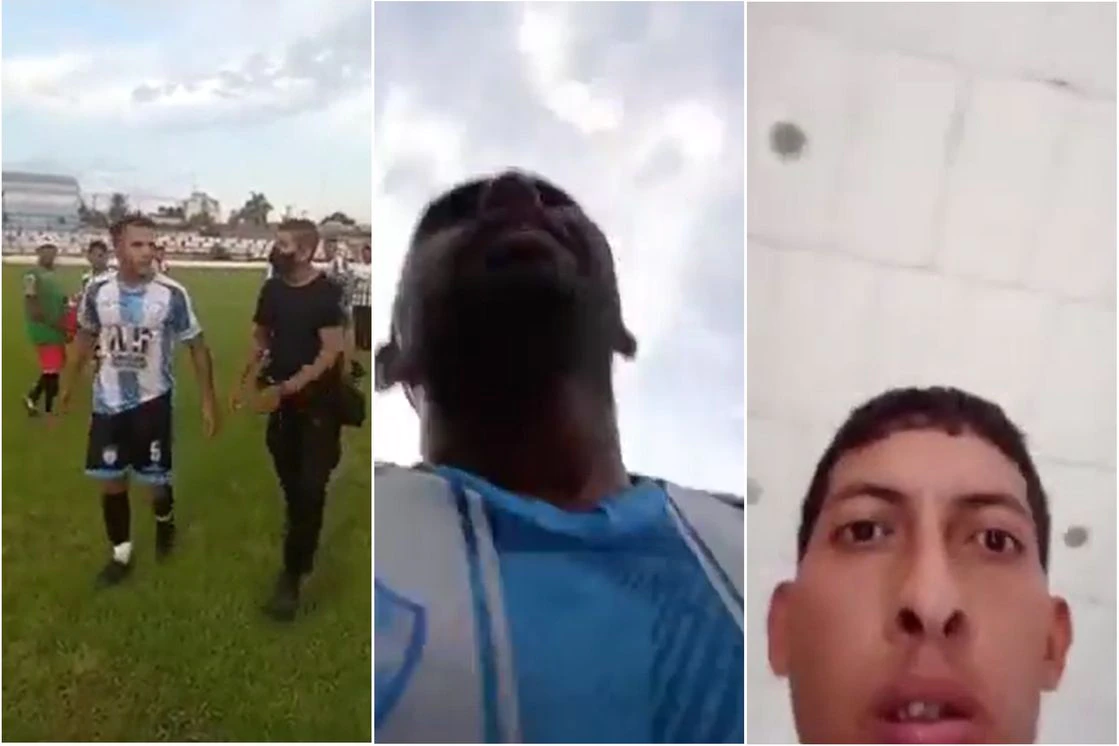 Jugadores le robaron el celular a un periodista: estaba en vivo y quedó todo registrado
