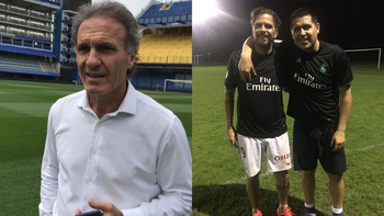 la apurada de ruggeri a vignolo por caos del boca de riquelme la apurada de ruggeri a vignolo por caos del boca de riquelme