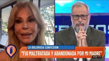 Alfano contó el doloroso abandono que sufrió de niña