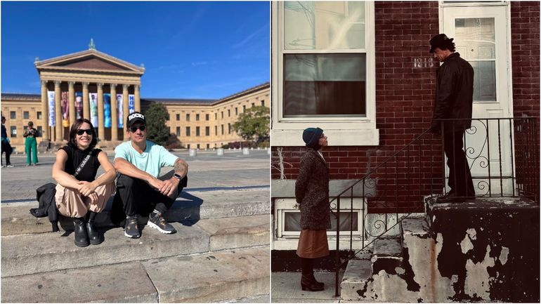 Nico Vázquez y Dai Fernández en Filadelfia Nico Vázquez y Dai Fernández en Filadelfia