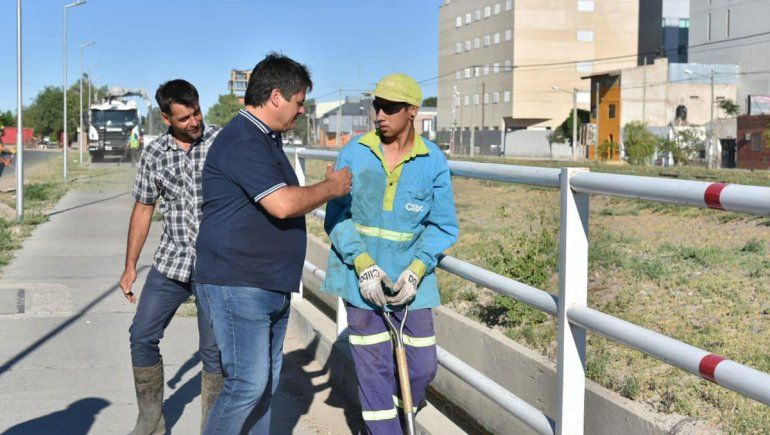 Gaido quiere que haya más verde  en Bouquet Roldán