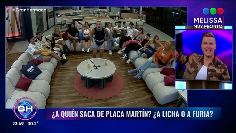 Furia le gritó a Del Moro y la producción de Gran Hermano Furia le gritó a Del Moro y la producción de Gran Hermano