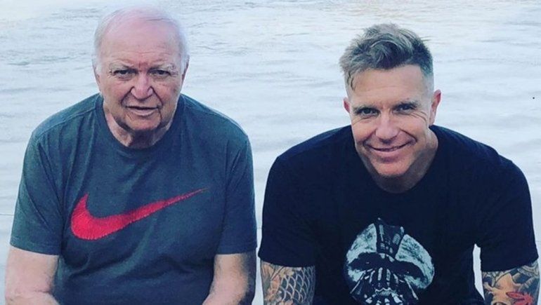 La tristeza de Fantino por la muerte de su padre