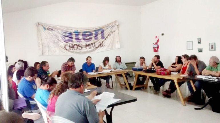 ATEN realizó su plenario en Chos Malal