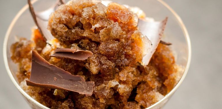 Granita de café, fácil y muy rica. Granita de café, fácil y muy rica.