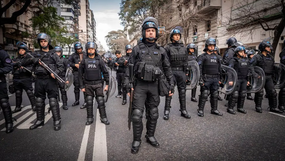 Tras de los incidentes ocurridos en la última movilización, el Gobierno decidió no aplicar el protocolo antipiquetes.