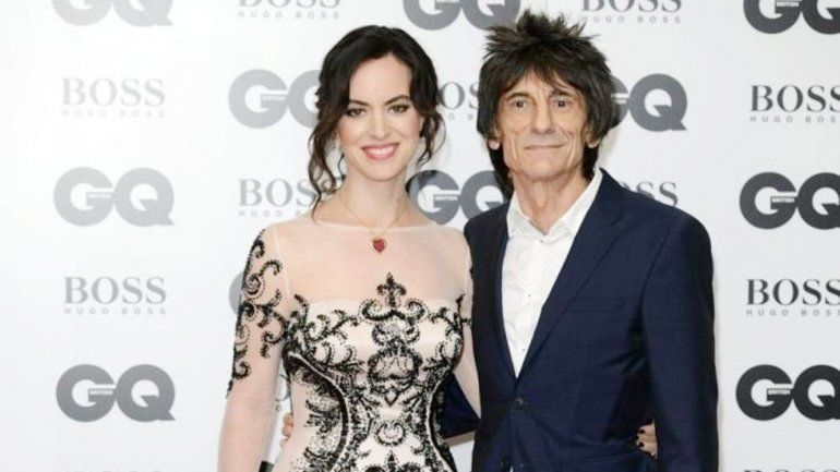 El guitarrista de los Stones está en pareja con Sally Humphreys.