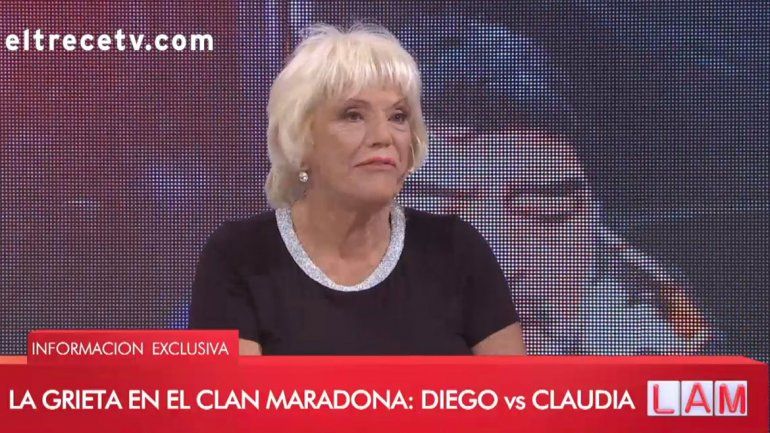 Yanina estuvo en la conducción del ciclo y fue escoltada por su madre.&nbsp;