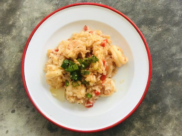 Receta deliciosa: arroz con langostinos