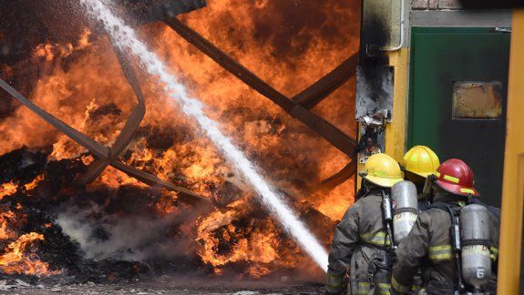 El incendio en Cervi
