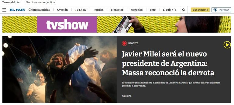 El País de Uruguay. El País de Uruguay.