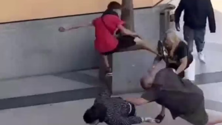 Video: violento asalto de un grupo de jóvenes a turistas argentinos en Chile