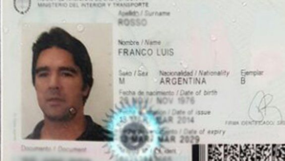 Franco Luis Rosso, el hombre de las mochilas llenas de dinero.
