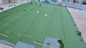 alianza a dias de tener una cancha de cesped sintetico alianza a dias de tener una cancha de cesped sintetico