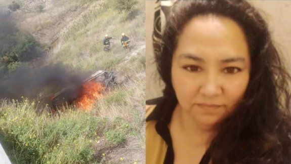 Andrea Contreras iba a esparcir las cenizas de su marido y murió en un accidente&nbsp;