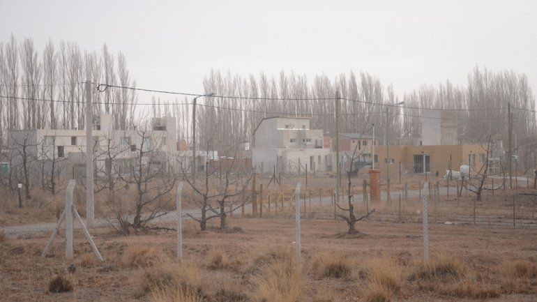 Las áreas afectadas por la maniobra del cabo eran la zona de chacras de China Muerta y el loteos Las Lilas.