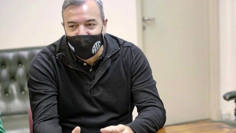 Aguiar, dirigente de ATE, pidió no acercarse a los no vacunados