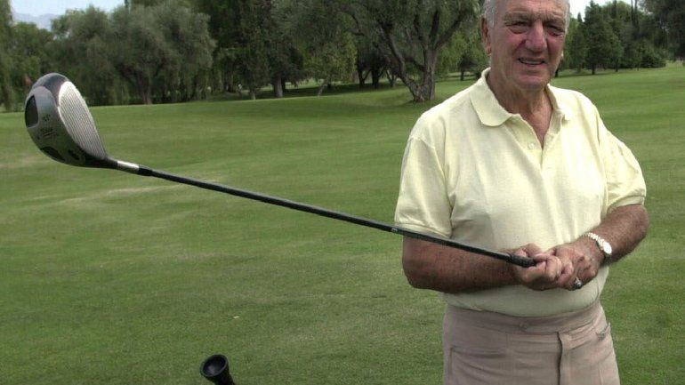 De Vicenzo apadrinó la cancha del Comahue Golf Club.