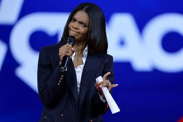 Candace Owens repitió su afirmación que Brigitte Macron es un hombre en YouTube y redes sociales. Candace Owens repitió su afirmación que Brigitte Macron es un hombre en YouTube y redes sociales.