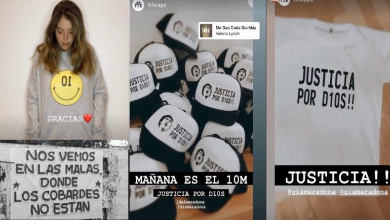 Dalma y Giannina agitan la marcha, tras la noticia de la boda de Morla