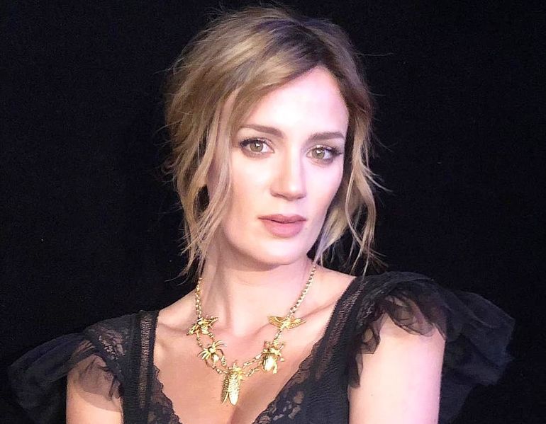 Ya recuperada del susto