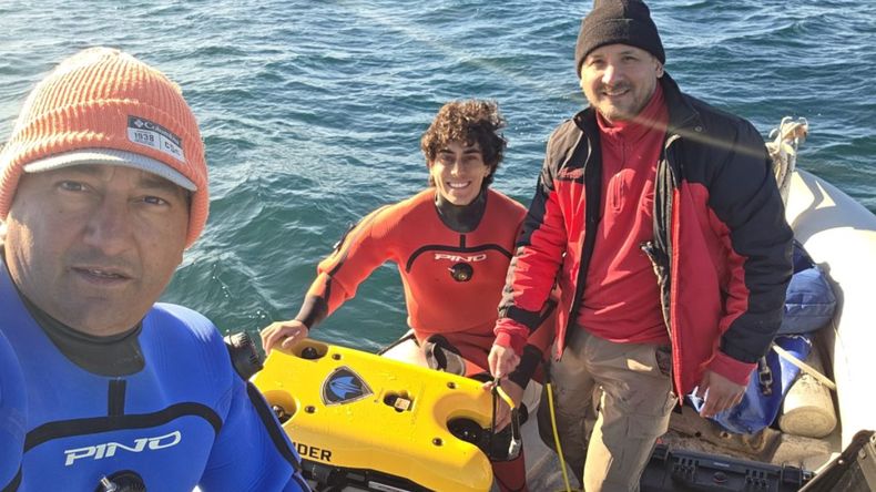 Desde el Golfo San Matías, un estudiante de la UNCo lidera una exploración marina que marca un hito en la ciencia local