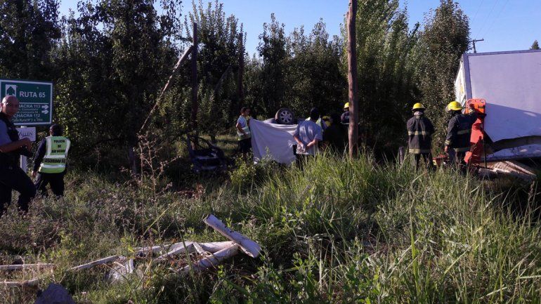 Un neuquino falleció en un accidente en la Ruta Chica