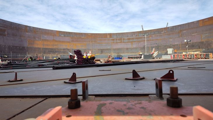 El oleoducto VMOS se prepara para exportar crudo. (Fuente: Gobierno de Río Negro) El oleoducto VMOS se prepara para exportar crudo. (Fuente: Gobierno de Río Negro)