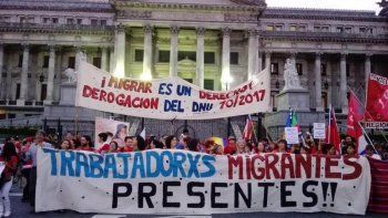 Derogan decreto migratorio del macrismo por ir contra las política de derechos humanos.jpg