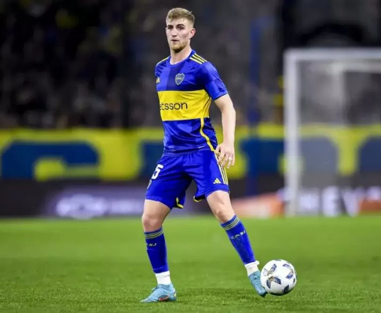 Nicolas Valentini en su paso por Boca Nicolas Valentini en su paso por Boca