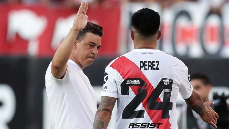 Marcelo Gallardo y Enzo Pérez