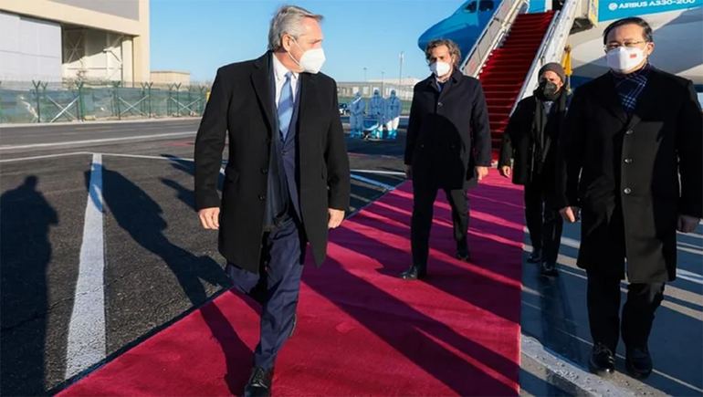 Alberto llegó a China: cómo es su agenda, que incluye reunión con Xi Jinping