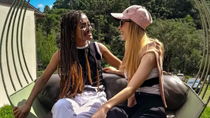Francília y Luiza se conocieron en un convento y hoy están casadas. Foto: archivo personal tomada de BBC Brasil Francília y Luiza se conocieron en un convento y hoy están casadas. Foto: archivo personal tomada de BBC Brasil