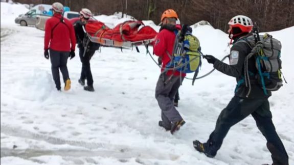 Murieron un guía y una joven uruguaya en el punto más alto de un peligroso glaciar de Tierra del Fuego