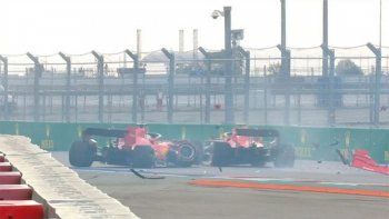 El tremendo palo de Vettel. El tremendo palo de Vettel.