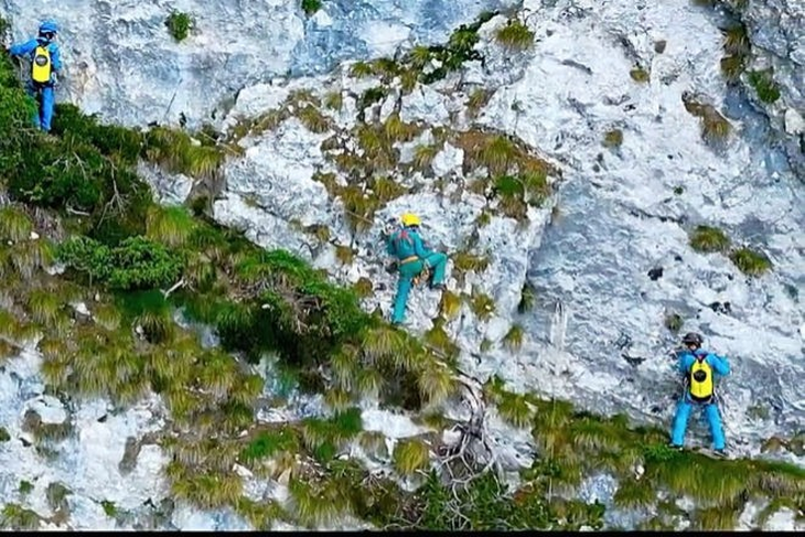 Los recolectores son expertos espeleólogos. (Foto: gentileza). Los recolectores son expertos espeleólogos. (Foto: gentileza).