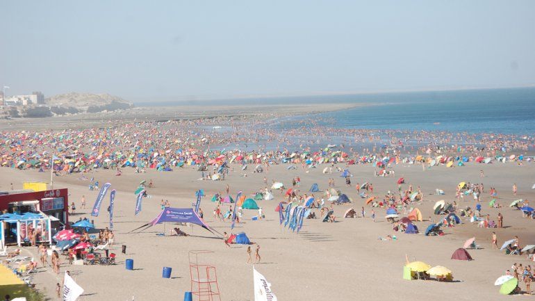 Las Grutas, con la temperatura más alta del país