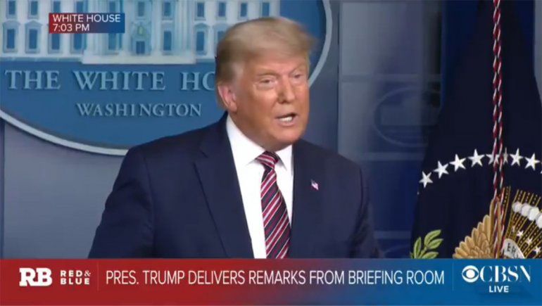 Trump no acepta la derrota y denuncia fraude