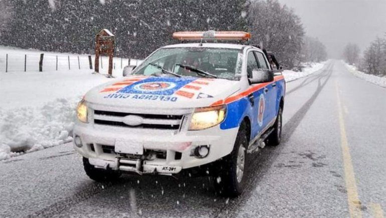 Alertan por vientos intensos, lluvia y nieve en la provincia