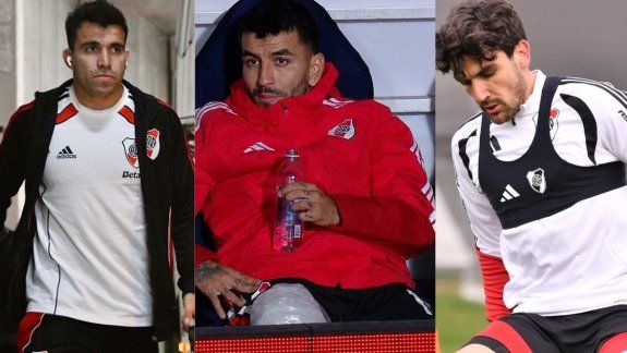 Qué dice el parte médico de los lesionados de River.