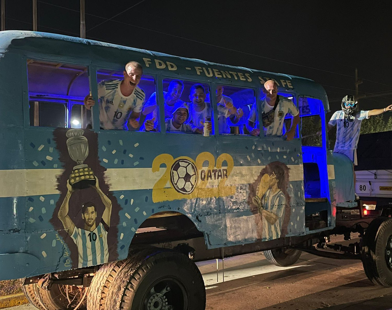 Los rituales de los hinchas argentinos en el inicio de un año mundialista