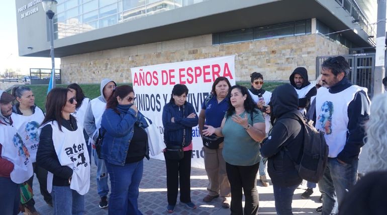Docentes de ATEN que esperan las casas de la Cooperativa 127 Hectáreas en Ciudad Judicial. Docentes de ATEN que esperan las casas de la Cooperativa 127 Hectáreas en Ciudad Judicial.