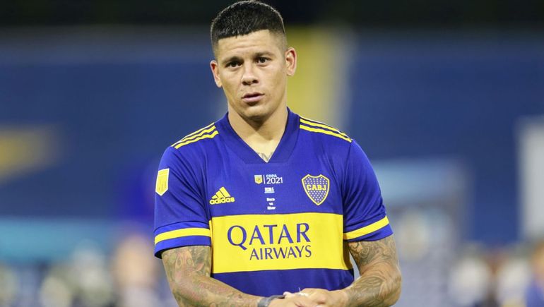 Marcos Rojo habló de su futuro en Boca.