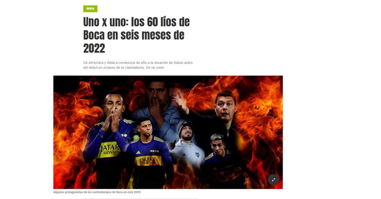 La nota de Diario Olé que provocó el enojo de todo Boca.
