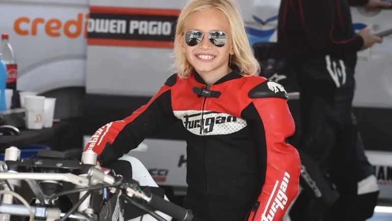 Quién era Lorenzo Somaschini, el niño argentino motociclista